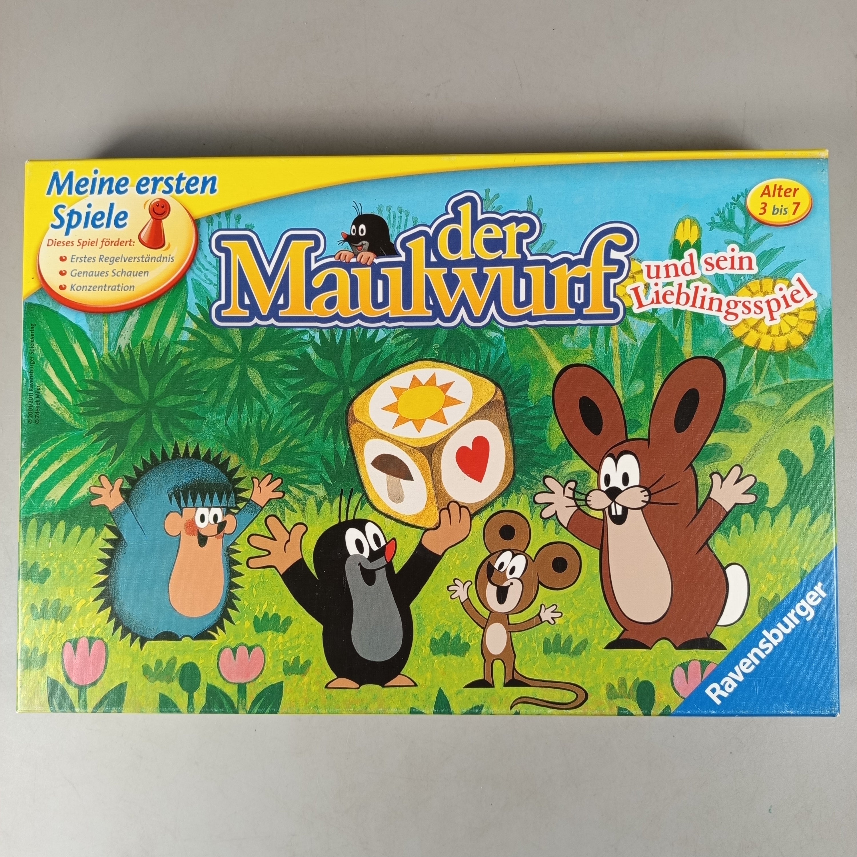 Ravensburger Bundle Maulwurf Brettspiel, gebraucht, ab 3 4 5 Jahre | ✅ geprüft